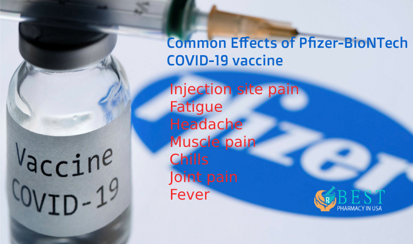 Effects of the Pfizer-BioNTech COVID-19 vaccine